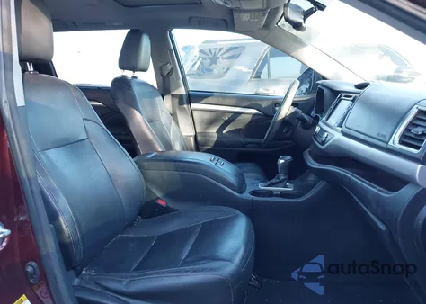 2015 Toyota Highlander Xle V6 from USA, damaged, VIN 5TDKKRFH4FS043444